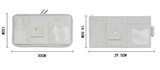 Car Sun Visor Storage Holder