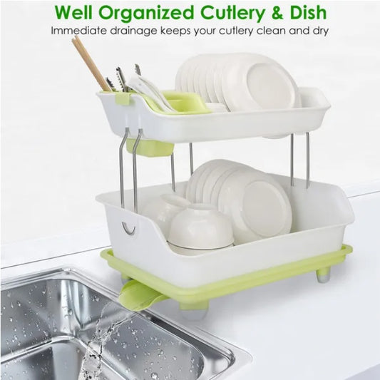 Double Layer Dish Rack