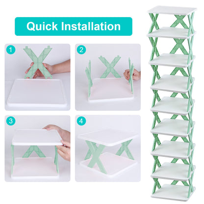 X Plastic Shoe Rack