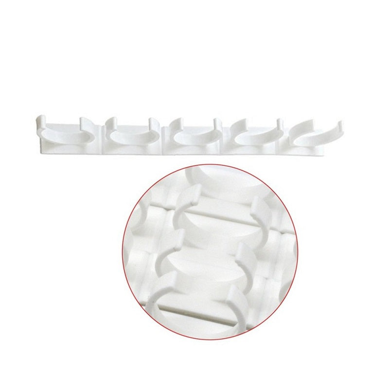 Wall-Mounted Spice Bottle Rack