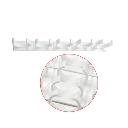 Wall-Mounted Spice Bottle Rack