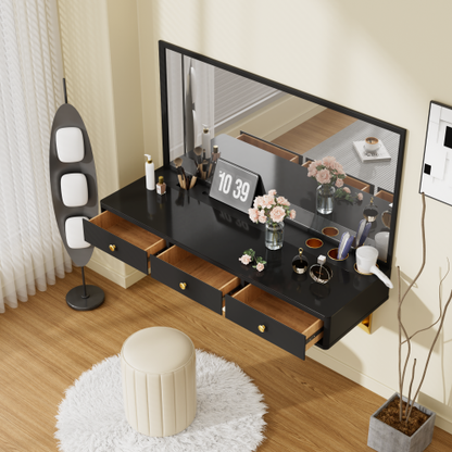 Floating Shelf With Drawer