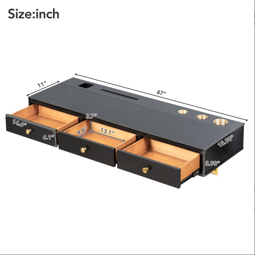 Floating Shelf With Drawer