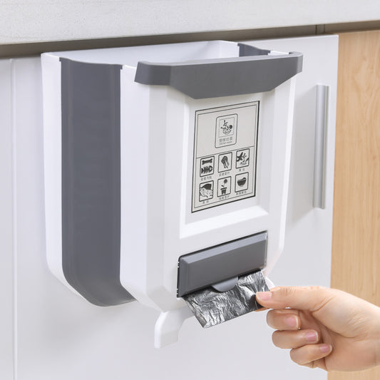 Folding Wall Mounted Trash Can