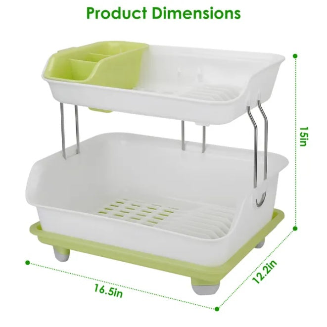 Double Layer Dish Rack