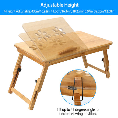 Bamboo Foldable Desk