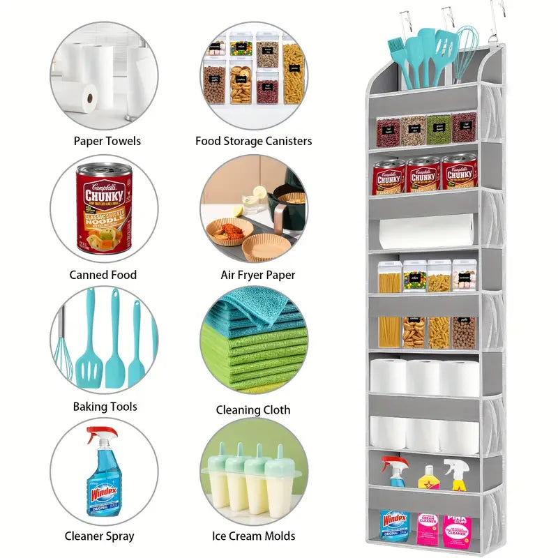 Over-Door Storage Rack