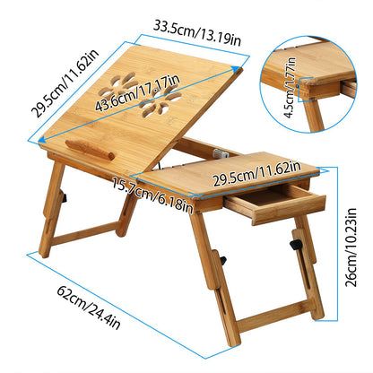 Bamboo Foldable Desk