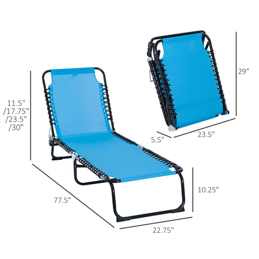 Foldable Chaise Lounge