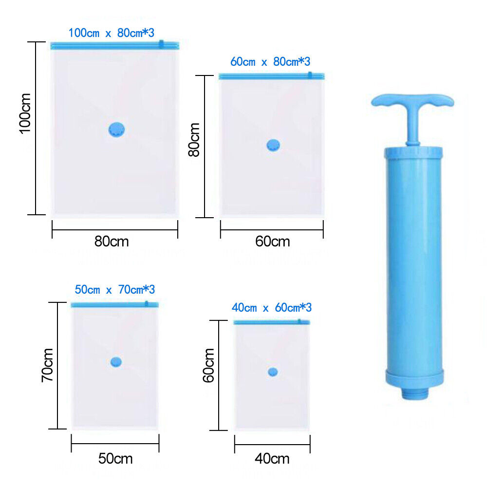 12X Vacuum Storage Bags