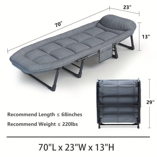 Foldable Comfort Cot (Bed)