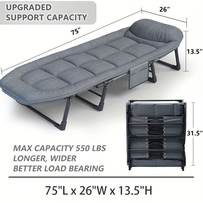 Foldable Comfort Cot (Bed)