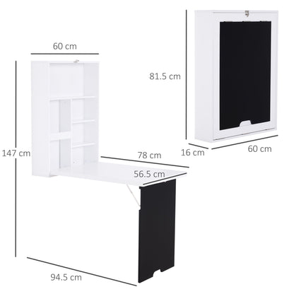 Folding Wall-Mounted Table