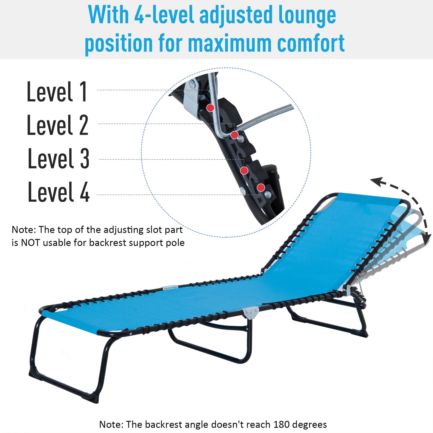 Foldable Chaise Lounge