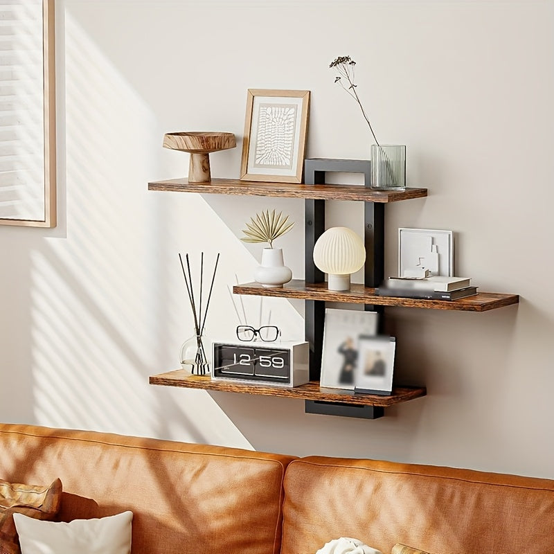 Wall Shelves With Foldable Brackets