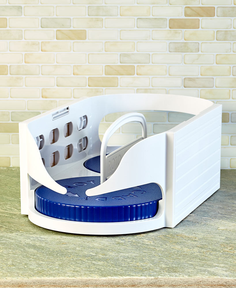 Rotating Turntable Storage Organizer 360°