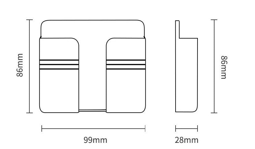 Home Wall Mounted Storage Rack